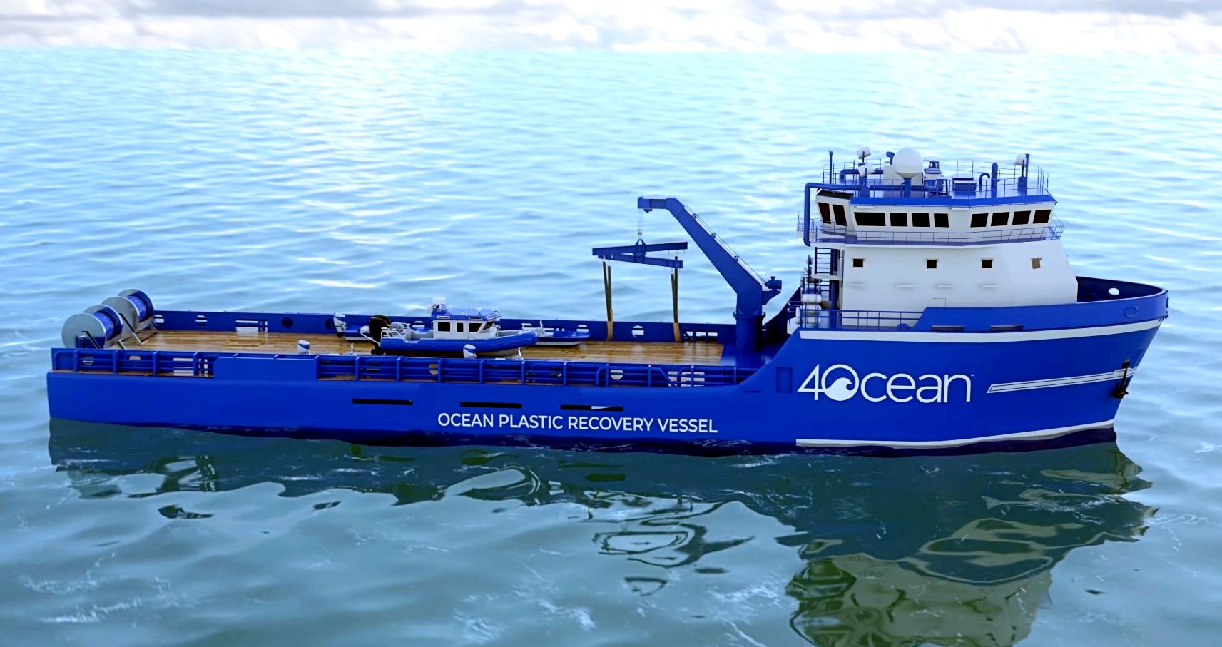 4 OCEAN PLASTIC RECOVERY VESSEL