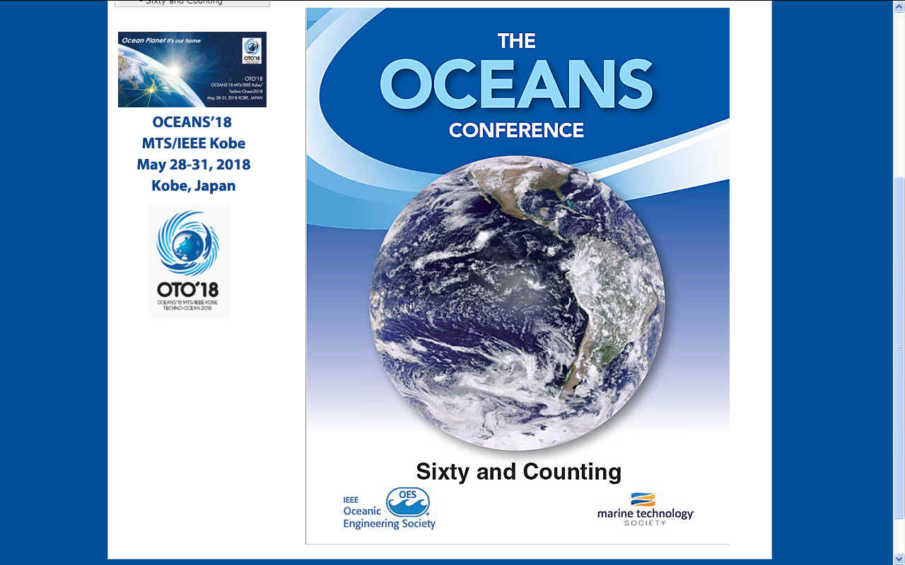 Oceans conference sixty and counting