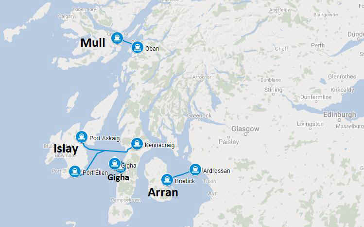 Test routes selected for cost analysis hydrogen powered ferries