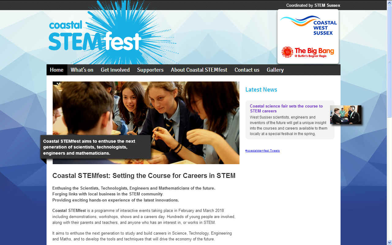 Coastal Stemfest and the Big Bang