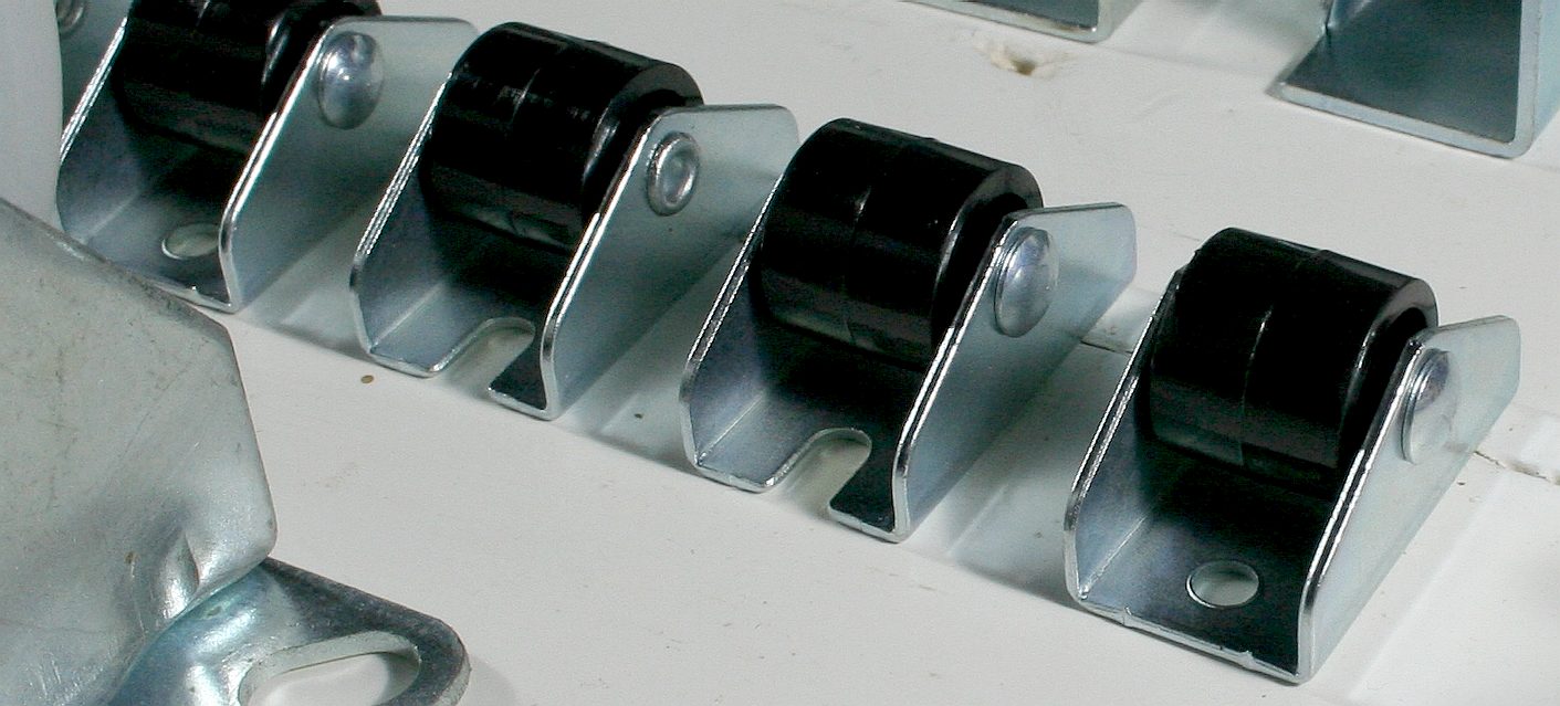 15mm nylon linear mast rollers