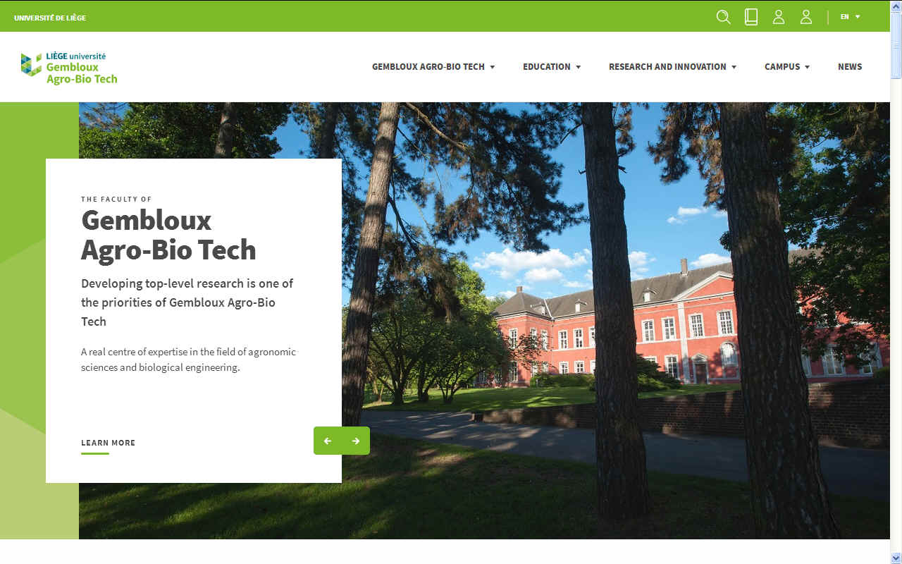 Universite Liege, Gembloux Agro-Bio Tech