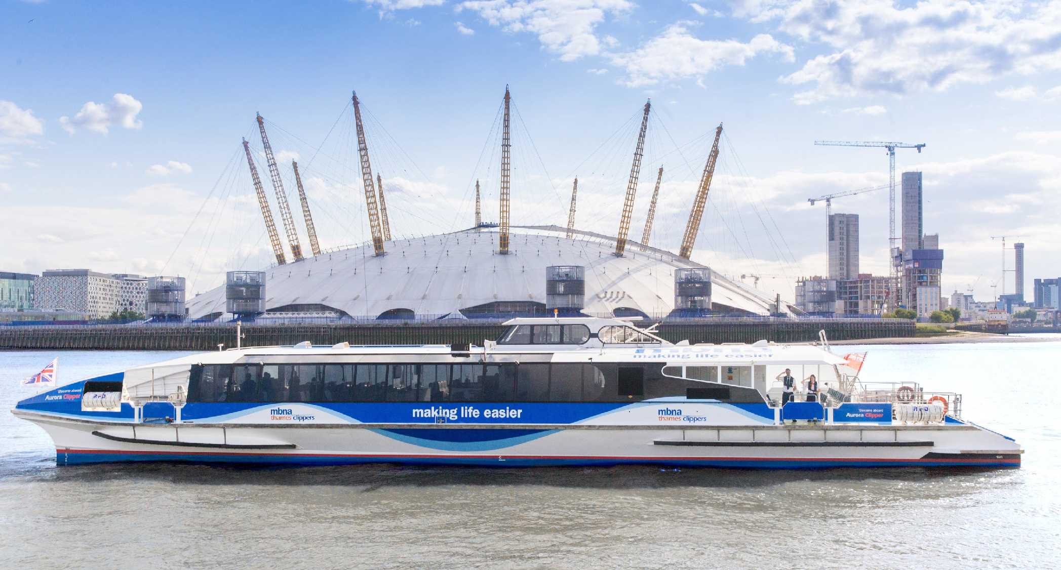 london ferry journey