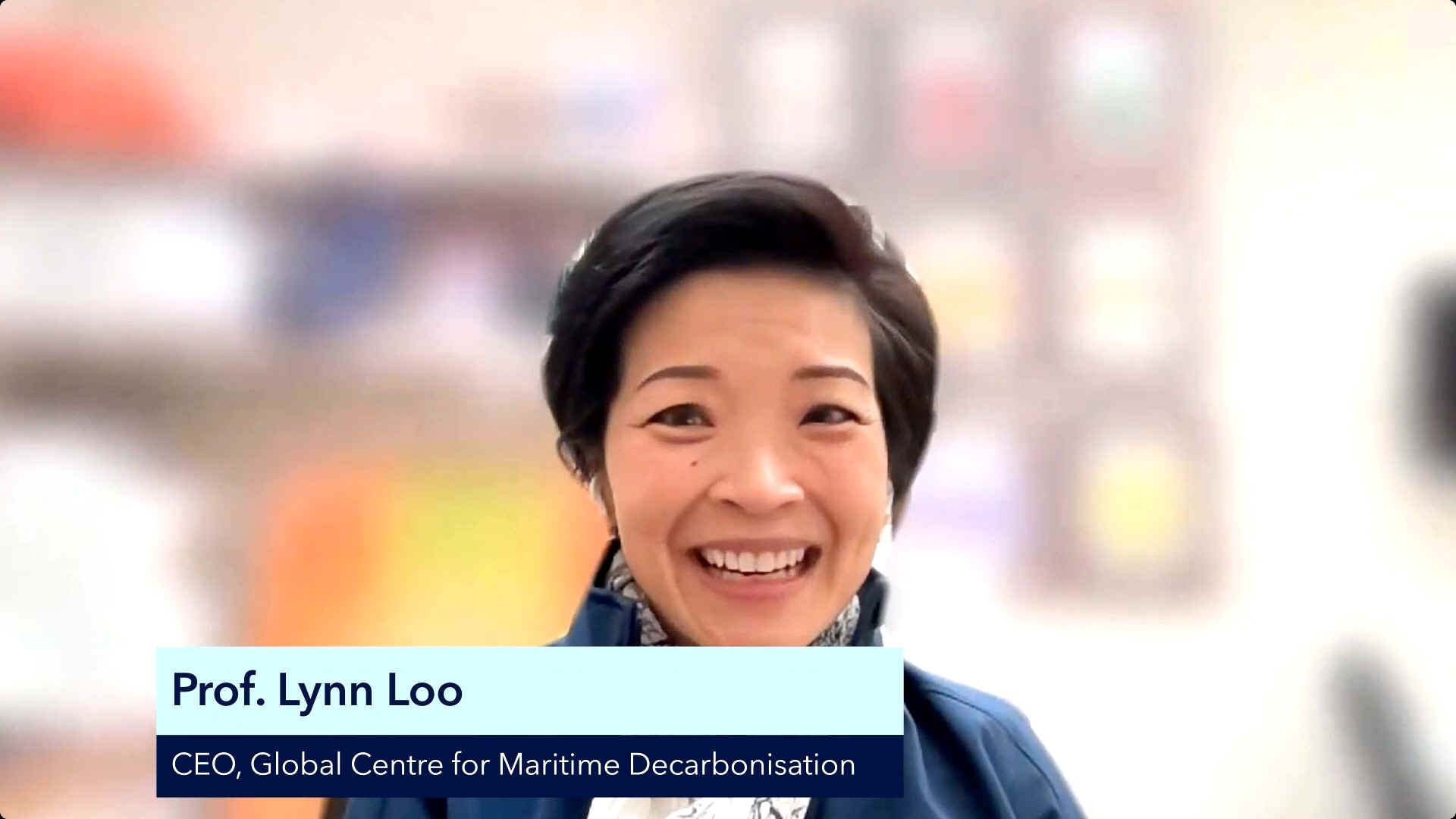 Prof. Lynn Loo - CEO, Global Centre for Maritime Decarbonisation