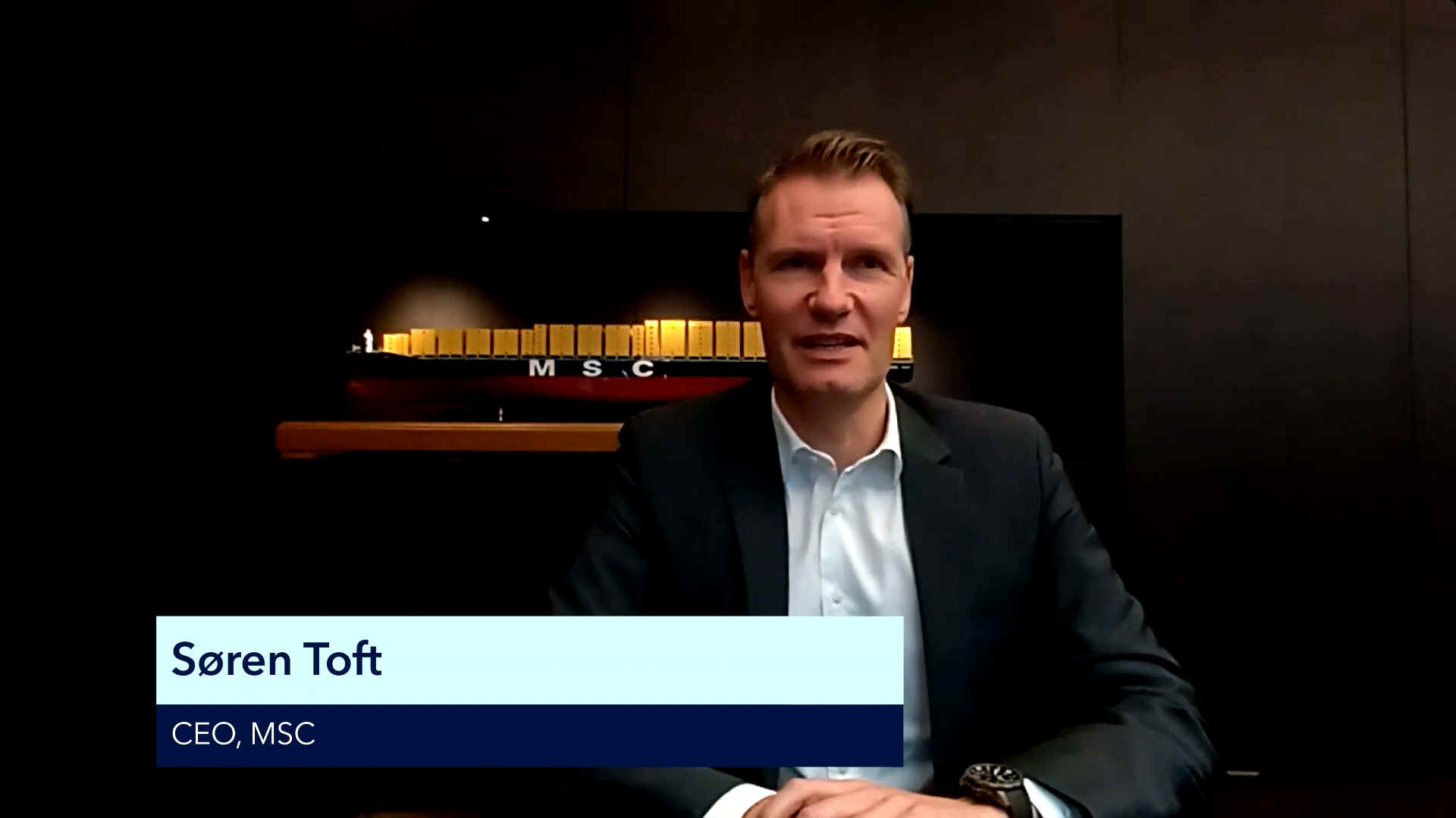 Soren Toft - CEO, MSC