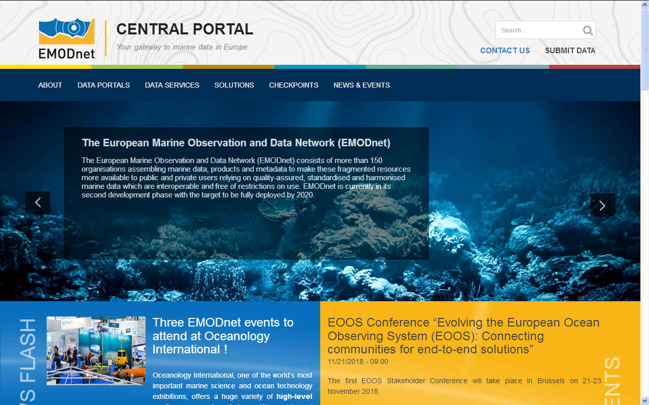 The European Marine Observation and Data Network