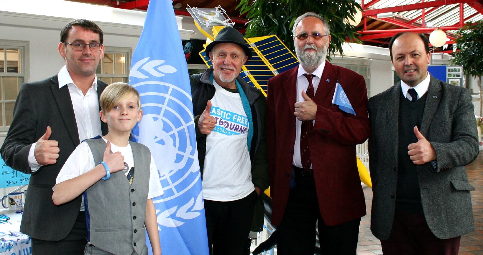 United Nations UK, Gonzalo Alvarez with David Stopp and Chris Close