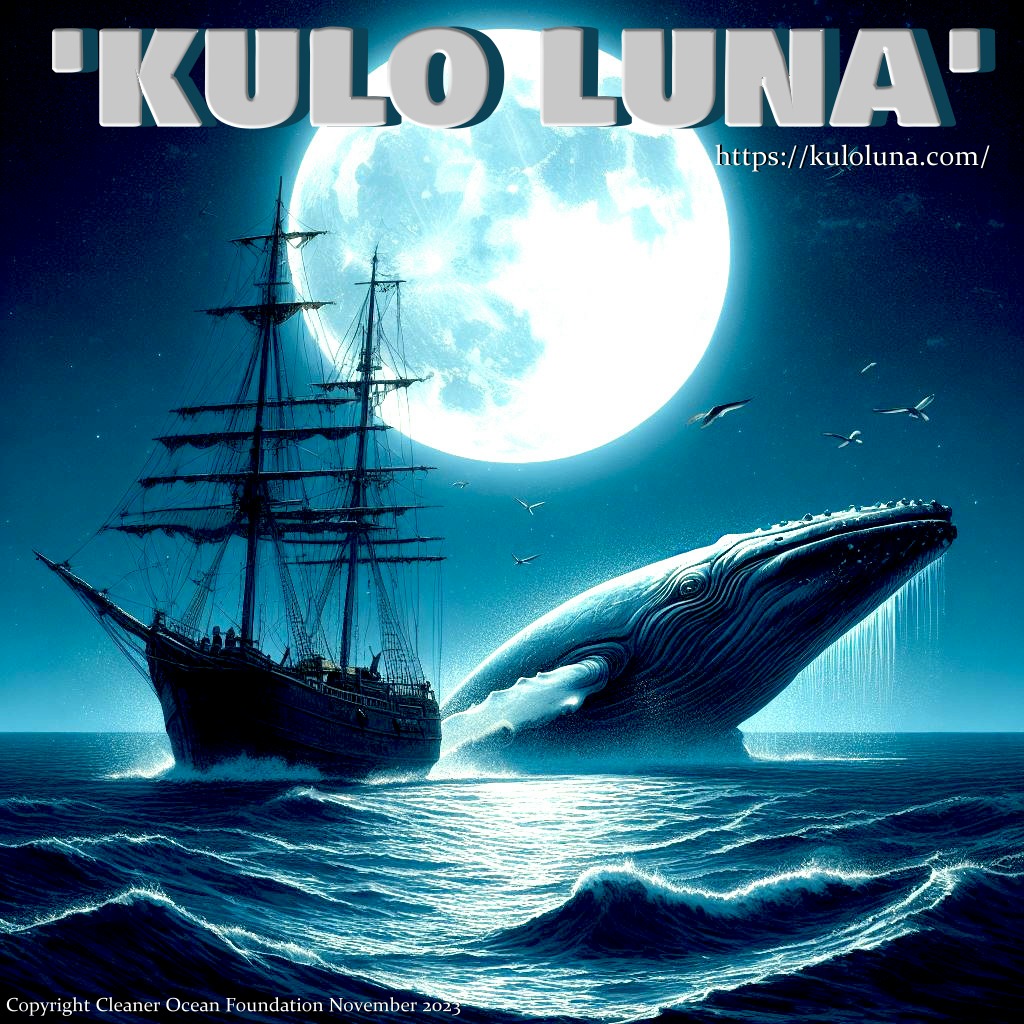An ocean awareness adventure: Kulo Luna is the $billion dollar humpback whale, developed by the Cleaner Ocean Foundation