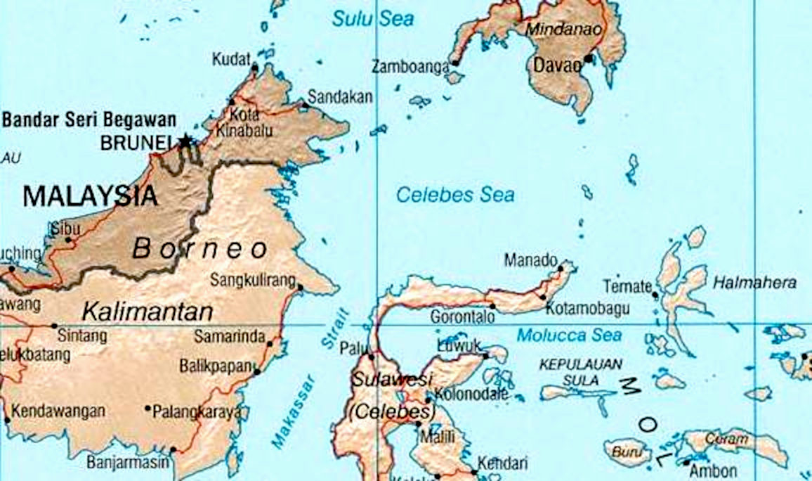 CELEBES INDONESIAN SARGASSO SEAS NEW EQUATORIAL OCEANS SARGASSUM INVASIVE  SPECIES BLOOMS WORLD PLAGUES THEORY THEORETICAL STUDIES THESIS WEED  MIGRATIONS FROM ATLANTIC TO PACIFIC AND INDIAN OCEANS