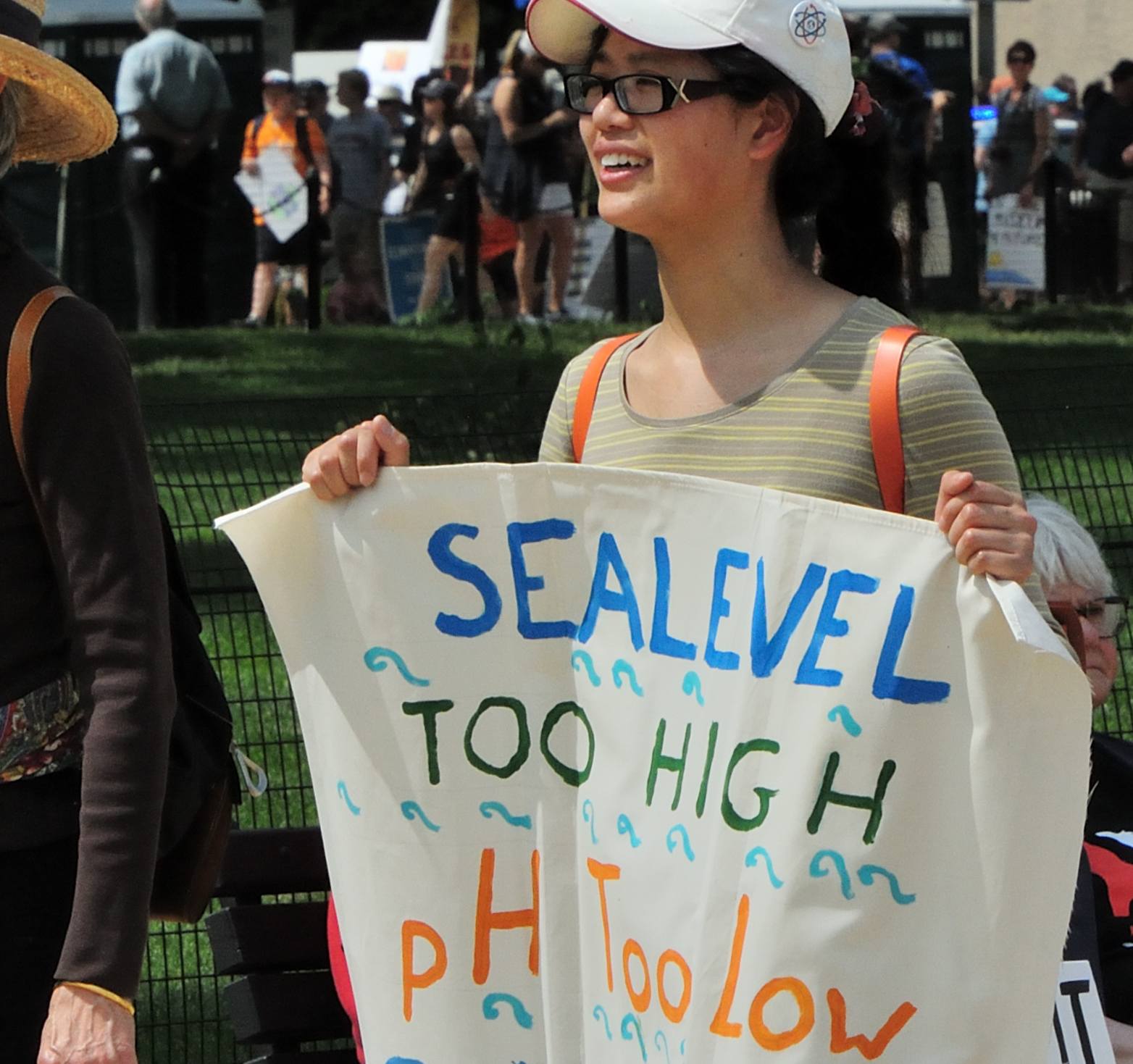 Climate change march Washington DC 2017