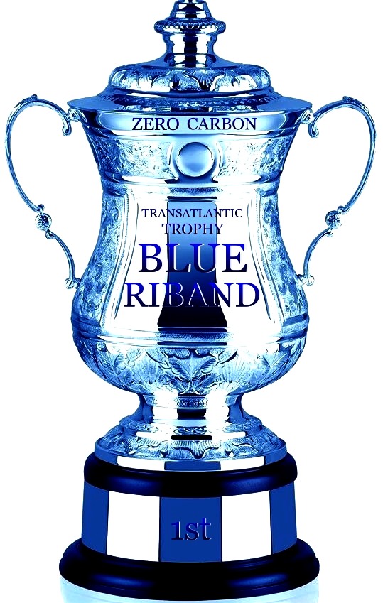 The Blue Riband Atlantic Ocean Zero Carbon Trophy